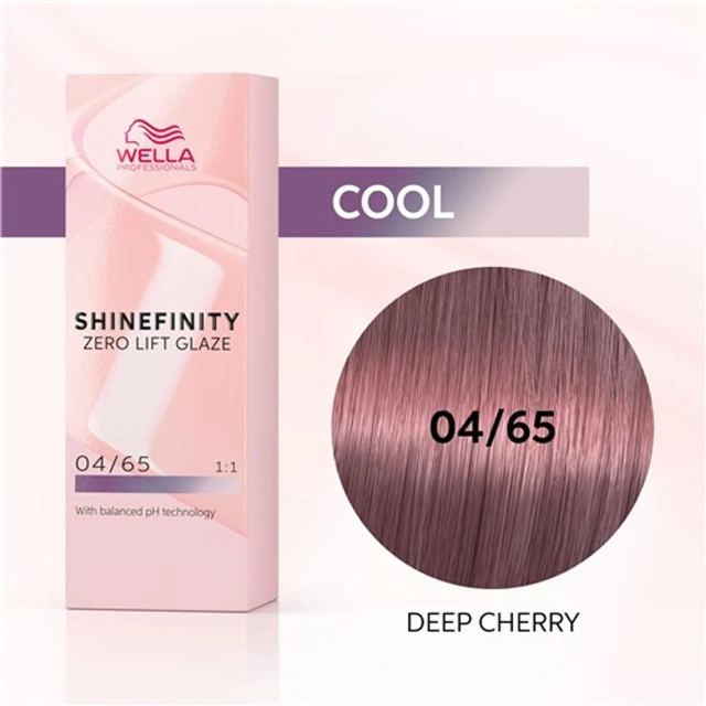 Wella Professional Shinefinity Zero Lift Glaze - 04/65 60ml - Medium Brown Violet Mahogany főképe